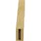 Ekena Millwork 3-inch W x 14-inch D x 18-inch H Ridgewood Rough Cedar Woodgrain TimberThane Knee Brace, Primed BRCUR03X14X18RIDRCPR - alternate 4